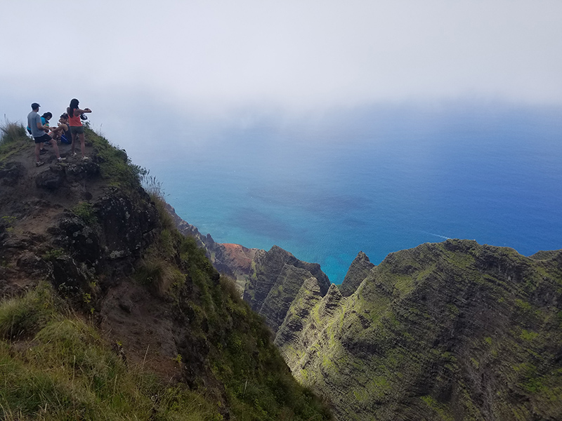 sweeping views of the Awa Awaapuhi Trail in Kokee State Park